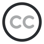 Creative Commons SVG Icon